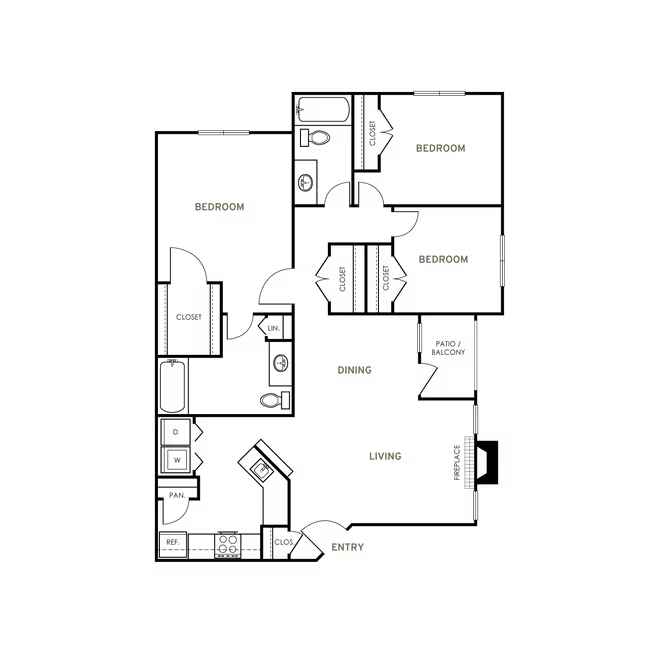 C1 Classic 2413 floor plan
